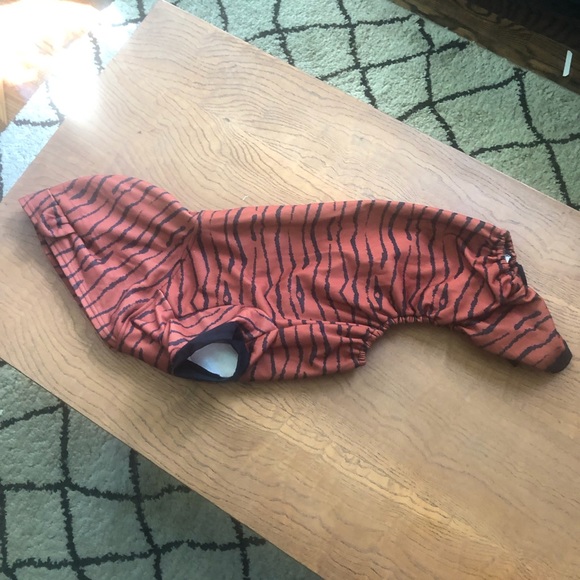 Dog Tiger Hoodie PJs - Picture 1 of 8